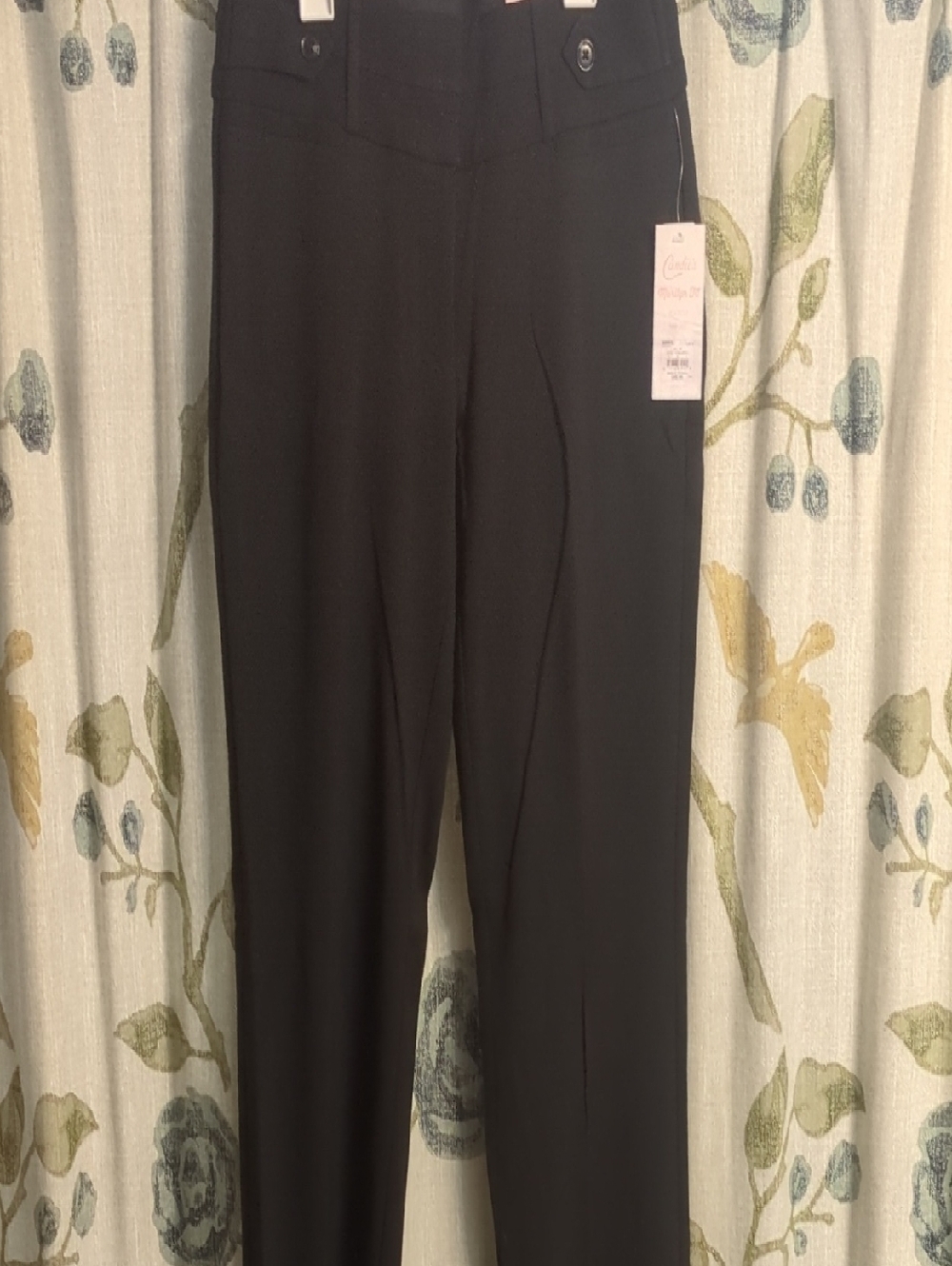 Candie's Black Marilyn Style Bootcut Dress Pants
